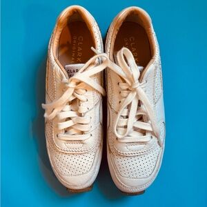 Clarks Originals White Sneakers